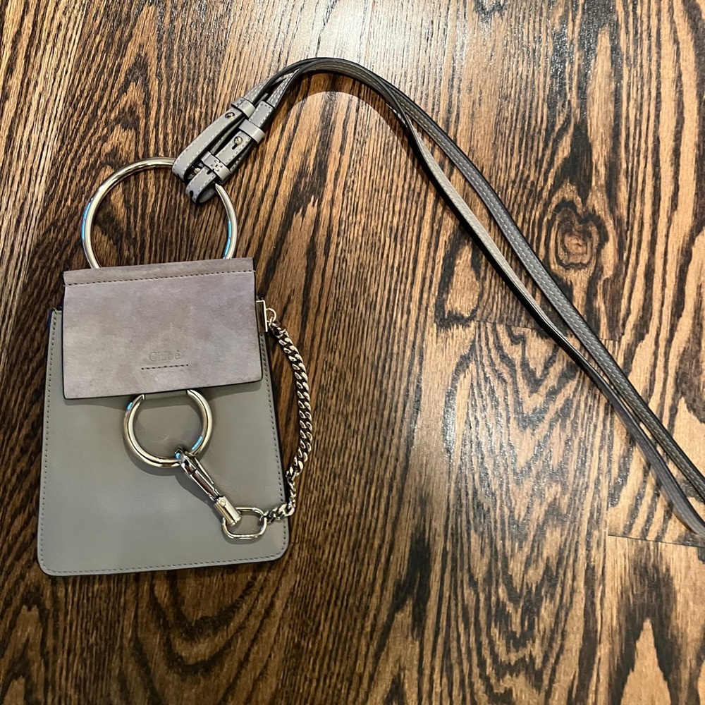 Chloe Mini Faye Leather Crossbody Bag